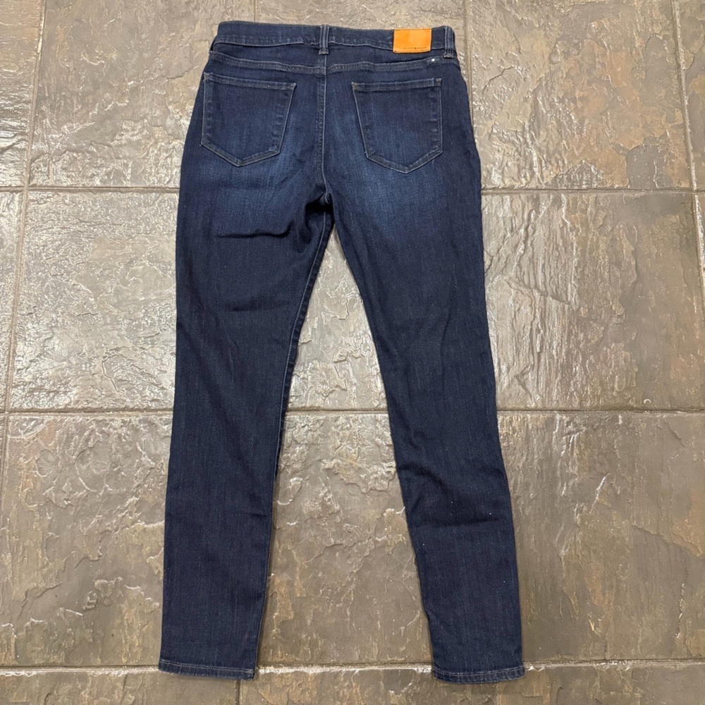Lucky Brand Women's Deep Indigo Skinny Jeans Premium Denim Size 10 - Picture 3 of 10
